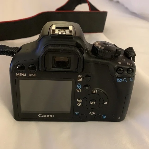 CANON REBEL XS EOS Digital Camera pop out  display screen IMAGE STABILIZER LENSE - Picture 6 of 16